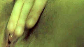 Hey, check out this sweetheart in an exciting solo act with her petite body