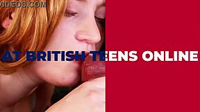 Echo and Victoria tease their teacher with lingerie then swap his cum after blowjob.