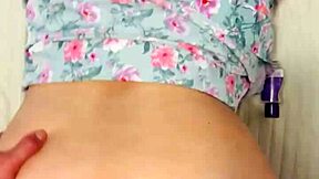 my husband grabs my chubby ass in fishnets. he fucks me hard doggystyle... oh yeah