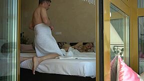 young blonde teen gets cozy with her step dad in homemade taboo fun, riding cowgirl style 😏