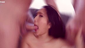 May Thai experiences dap and squirt in a 4on1 session with atm gapefarts gapes creampie swallow cum in mouth