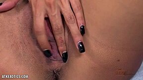 gia vendetti, this skinny babe with long legs, gets horny and toys her wet pussy until satisfied.