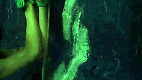 Teen mirror dildo masturbation gets hardcore with rough doggy style outdoor bondage domination! 😈🔥