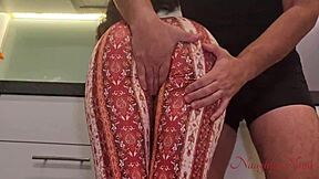 My curvy cleaner lady takes doggystyle creampie without protesting for extra tip