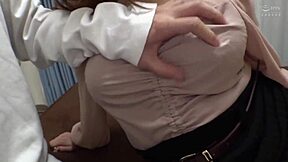 japanese amateur babe with big tits and ass gets hardcore cumshot in homemade sex