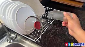 universidad prohibida with 18-year-old mexican hijastra and her big tetas in homemade scene