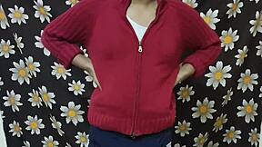 Jiju fucks her comfortably without tearing her pussy in clear hindi audio directions