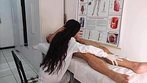 Hey Did You See The Nurse Watching The Patient's Unexpected Erection During His Checkup