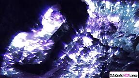 My brunette BFF suddenly urges me to lick and finger her shaved pussy in 69 while we kiss passionately. Petite MILF joins for face sitting and muff diving in lesbian group.