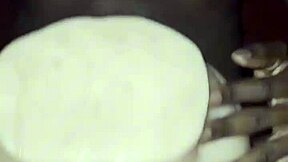 slipping my big dick into that tight new sex toy pussy slowly