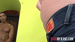 I can't believe those tight East-European slutty jeans didn't save my ass from that big black cock anal.