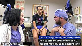 i can't stop shaking from nurse lenna lux's mandatory hitachi vibes forcing orgasms on me like a human guinea pig with stefania mafra