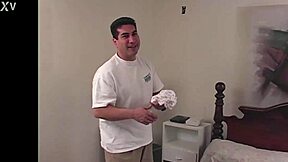 Hey, why is Zoe stripping and spanking her boyfriend for sniffing her panties in this homemade clip?