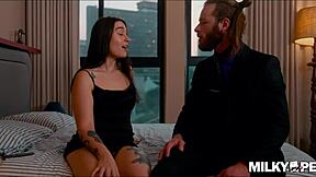 my lover tempts me away from my wife with ass fucking and anal creampie orgasm on valentines day