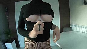 Latina wife whore endures brutal first anal creampie in painful doggystyle pounding