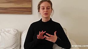 i adore fingering my petite natural tits to orgasm in sunlight. solo masturbation feels so intense with close-up views.