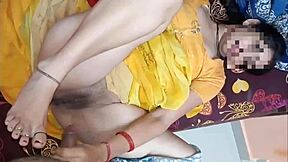 step bro sneaks in bedroom makes step sis jerk then pounds her tight pussy hard