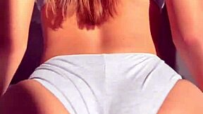 Morning bliss latina hotties says good morning in reverse cowgirl - pure pleasure