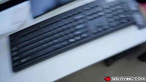 Indica flower suckin my huge cock deep in filthy mouth