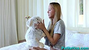 petite blonde teen fingers soaked tattooed cunt solo