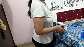 Stepbrother Catches Stepsister With Servant Blackmails Her For Fuck