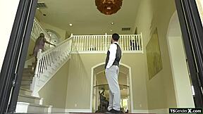 sugarbaby shemale itzel saenz begs daddy for bareback anal