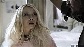 daddy's monster cock teaches that young teen girl a hard lesson today