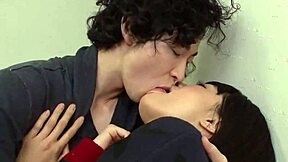 Holy shit! Petite Japanese teen deflowered rough doggystyle by classmate's monster cock!