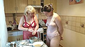 wanna see bisexual milf kiss naked teen's perfect ass pussy?