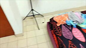 Caught stepsis masturbating tiktoks then seduced her hard fuck