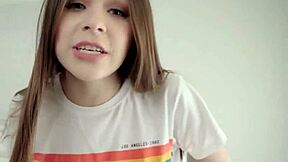 Sexy Winter Jade Rides Stepbro's Monster Cock Hardcore!