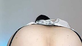 Wifes best friend masturbates huge tits cameltoe secretly for me! 🔥