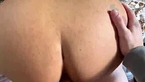 phat ass latina wife squirts hard on dick from fingering?