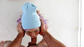 Petite Asian Teen Rides Monster Cock With Tiny Tits Teasing