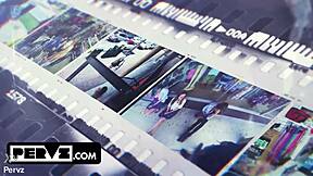 shoplifter daisy stripped naked by officer nicky in public?