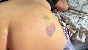 phat ass latina wife squirts hard on dick from fingering?