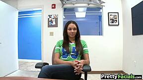 BETHANY BENZ TAKES MESSY FACIAL CUMSHOT!