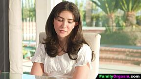 Single Milf Mommy Toys Petite Daughter To Orgasm On Airbnb!