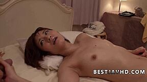 hey, that sensual massage awakens her inner goddess as she slurps his cock like a naughty jav dream under guru's watch