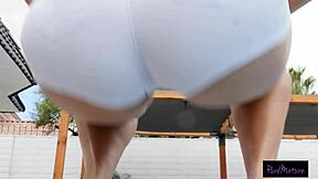 Sofi Ryan's wet cunt craves pool boy's monster dick