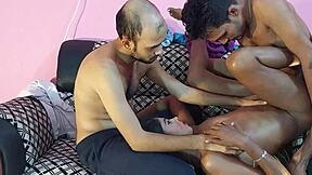 Deshi milf joins hanif, sumona, manik for hot threesome pounding