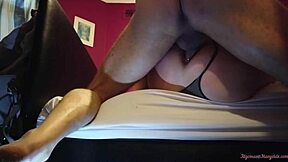 horny teen gets her perfect ass pounded in hardcore anal, bent over deep