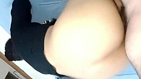 doggystyle pounding juicy colombian pussy makes her squirt milk my cum