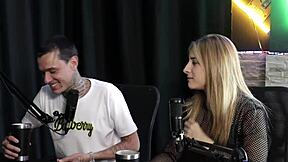 she couldn't suck his dick talked about her start and client rolled into wrong place oral sex yasmin pariz sheer red lingerie