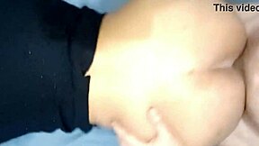 doggystyle pounding juicy colombian pussy makes her squirt milk my cum