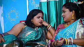 desi mallu bhabhis seduce servant for wild threesome?