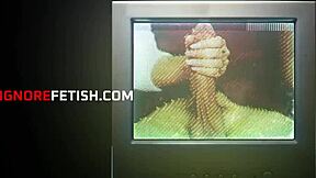 stepdad baking cake with stepdaughter on his birthday ignores fetish eye rolls