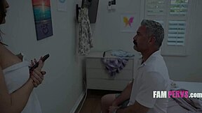 Stepdad's Meat-Beating To Daughter Pics Leads To Bent Over Blackmail Fuck