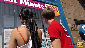 hunt4k guy seduces cute czech teen for cash blowjob 😏💦