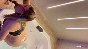 pov: aline novak slurps hubby's cock